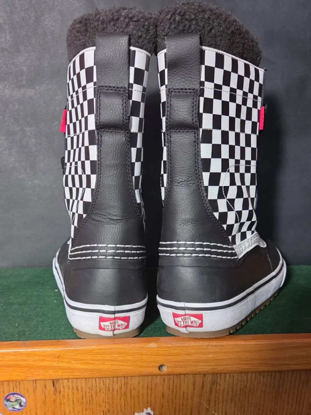 Vans Standard MTE Checkerboard Winter Boots Shearling Lined